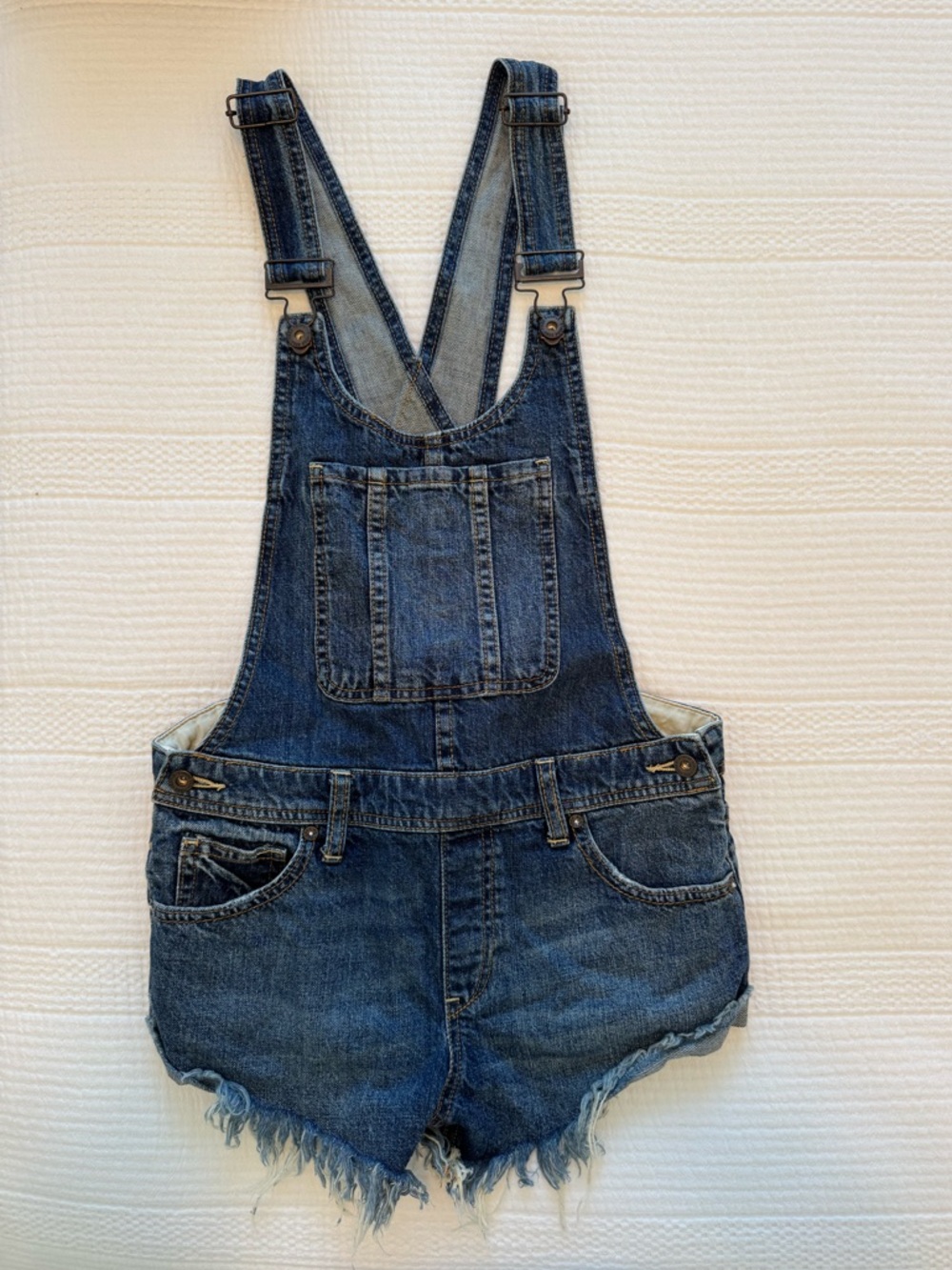 We The Free denim overalls - Picture 1 of 4